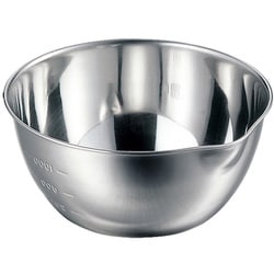 目盛付片口ボール 18cm 052063