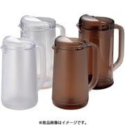 167063 [ポリカーボ ノンウェットピッチャーBタイプ 1.2L スモークブラウン]