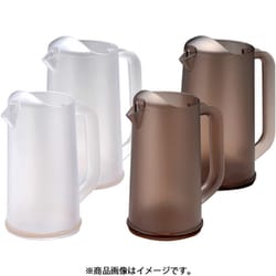 ポリカーボ BKワンボディーピッチャー 1.3L スモークブラウン 167073