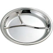 IKD 18-8抗菌丸型ランチ皿 10インチ 324004