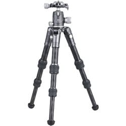 カーボンファイバー三脚 FBAT03CNM＋VX20 雲台セット 0型3段 FBAT03CNMVX20
