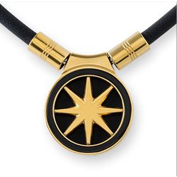 HLCNE2BG47 Earth 2.0Black×Gold 47cm [健康ネックレス]