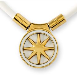 HLCNE2WG52 Earth 2.0White×Gold 52cm [健康ネックレス]