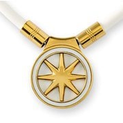 HLCNE2WG52 Earth 2.0White×Gold 52cm [健康ネックレス]