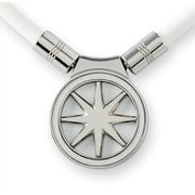 HLCNE2WS47 Earth 2.0White×Silver 47cm [健康ネックレス]