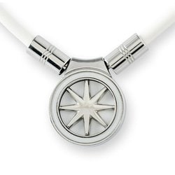 HLCFNE2WS43 Earth mini2.0WhiteSilver 43 [健康ネックレス]