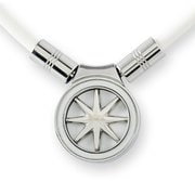 HLCFNE2WS43 Earth mini2.0WhiteSilver 43 [健康ネックレス]