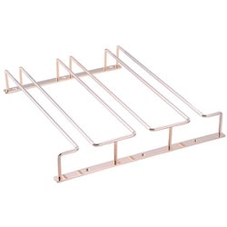 KD グラスハンガー24金メッキ 3連（グラスベース巾8x290mm） 467277
