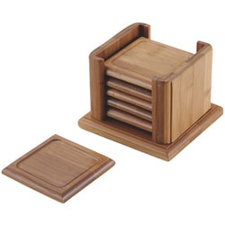竹 茶托角型 6Pセット 468200