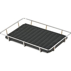 シルバースチールパンラック パントレー付 60型 ブラックBB-827-BK 603446