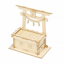 Wooden Art ki-gu-mi 賽銭貯金箱 [木製立体パズル]
