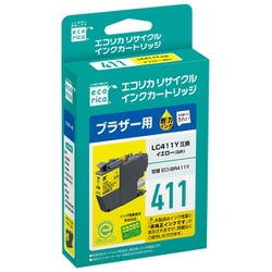 ブラザー用 LC411互換 ECI-BR411Y