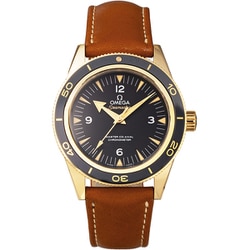 オメガ Seamaster 300（シーマスター 300） マスター コーアクシャル クロノメーター メンズ レザーベルト 並行輸入品 5年保証 233.62.41.21.01.001