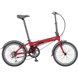 ヨドバシ.com - ダホン DAHON 折りたたみ自転車 HIT D6 20×1.75 6段変速 Cレッド KBA061 通販【全品無料配達】