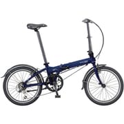 折りたたみ自転車 HIT D6 20×1.75 6段変速 Mネイビー KBA061