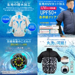 ベストアンサー製空調服（半袖）2024年版 ベストアンサーの宝ショップ - 【涼】空調作業服（ベスト