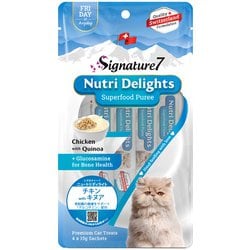 S7-S5 [シグネチャー7 ニュートリ ディライト ピューレ チキンwithキヌア （金） 15g×4本]