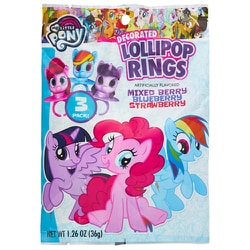 My Little pony ロリポップ リング 3種入