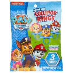 PAW PATROL ロリポップ リング 3種入