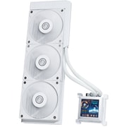 大型液晶モニタ搭載 簡易水冷キット HydroShift LCD 360S ホワイト LL-HS-LCD-360S-WT