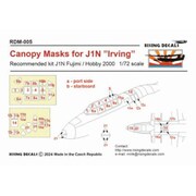 RSDM005 1/72 J1N 月光 塗装マスクシール （フジミ用） [プラモデル用品]