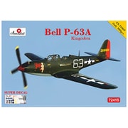 AM72415 1/72 米・ベルP-63A キングコブラ（TOKO製金型） 限定デカール [組立式プラスチックモデル]