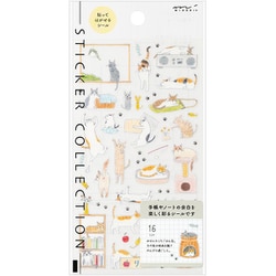 シール2688＜M＞ ネコ柄 82688006