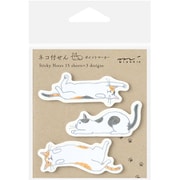 付せん紙 ポイント のびるネコ柄 19090006