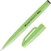 ぺんてる カラー筆ペン 筆タッチサインペン Neon Color Edition 蛍光グリーン SES15C-FK