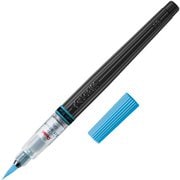 ぺんてる カラー筆ペン アートブラッシュ Neon Color Edition 蛍光ブルー XGFLP-306
