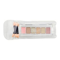GELIST ミラーパウダーパレット 6色セット（チップ付き）