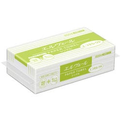 エルヴェール ペーパータオル エコセレクト 中判（703521/21000699） 21000699