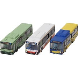 333036 Nスケール ディスプレイモデル 完成品 ザ・バスコレクション さよなら金剛バス 富田林駅前3社セット [鉄道模型用品]