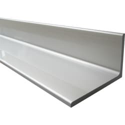 FA255S2 [アルミ不等辺アングル 10×20×1.5 シルバー艶消し 2m]