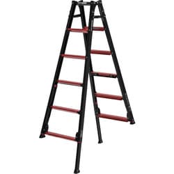 GUD180X [伸縮脚付はしご兼用脚立 GAUDI-X（ガウディ）180CM 最大使用質量100KG]