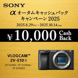 ヨドバシ.com - ソニー SONY VLOGCAM ZV-E10 II パワーズーム