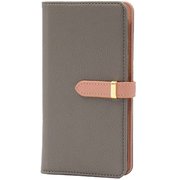 Galaxy S24 用 ケース 手帳型 ベルテッド スマホケース シンプル スタンド機能 エレガンテ Elegante/チャコール BD-GAS24-CC