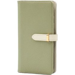 Galaxy S24 Ultra 用 ケース 手帳型 ベルテッド スマホケース シンプル スタンド機能 エレガンテ Elegante/ピスタチオ BD-GAS24U-PI