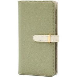 BD-RENO11A-PI [OPPO Reno11 A 用 ケース 手帳型 ベルテッド スマホケース シンプル スタンド機能 エレガンテ Elegante/ピスタチオ]