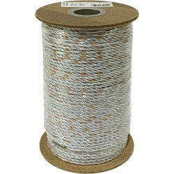 PRDP-N8 [ロープ ダイヤロープドラム巻（GG色/オレンジ線入） 4mm×100m]