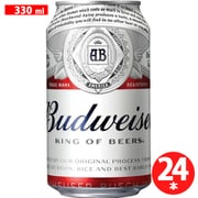 バドワイザ- 5度 330ml×24缶 [ビール]