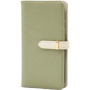 BD-XP10-3-PI [Xperia 10 III/Xperia 10 III Lite 用 ケース 手帳型 ベルテッド スマホケース シンプル スタンド機能 エレガンテ Elegante/ピスタチオ]
