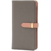 BD-XP10-3-CC [Xperia 10 III/Xperia 10 III Lite 用 ケース 手帳型 ベルテッド スマホケース シンプル スタンド機能 エレガンテ Elegante/チャコール]