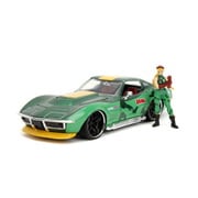 JADA30837 1/24 1969 コルベット ストリートファイター/キャミィ フィギュア付 [ダイキャストミニカー]