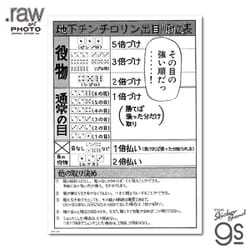 KAI-030 賭博黙示録カイジ フォトアートポスター 地下チンチロリン [キャラクターグッズ]