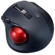 小型 Bluetooth 静音5ボタンレーザー式 親指トラックボール ブラック MUS-TBLF225BK