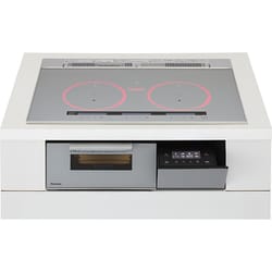 IHクッキングヒーター Aシリーズ 家庭用ビルトインタイプ200V Wオールメタル対応 3口IH 幅75cmタイプ シルバー KZ-CA17VS