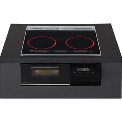IHクッキングヒーター Aシリーズ 家庭用ビルトインタイプ200V 鉄・ステンレス対応 3口IH 幅60cmタイプ ジェットブラック KZ-CA16TK