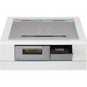 IHクッキングヒーター Aシリーズ 家庭用ビルトインタイプ200V 鉄・ステンレス対応 2口IH 幅75cmタイプ シルバー KZ-CA17WS