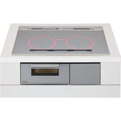 IHクッキングヒーター Bシリーズ 家庭用ビルトインタイプ200V 鉄・ステンレス対応 3口IH 幅75cmタイプ シルバー KZ-CB17TS